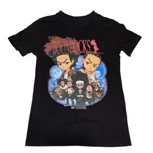 Kids Black Graphic Tee with Bold‎ Design